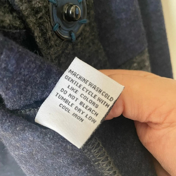Habitat Snap Jacket Cardigan Blue & Grey Size Small - Picture 11 of 15